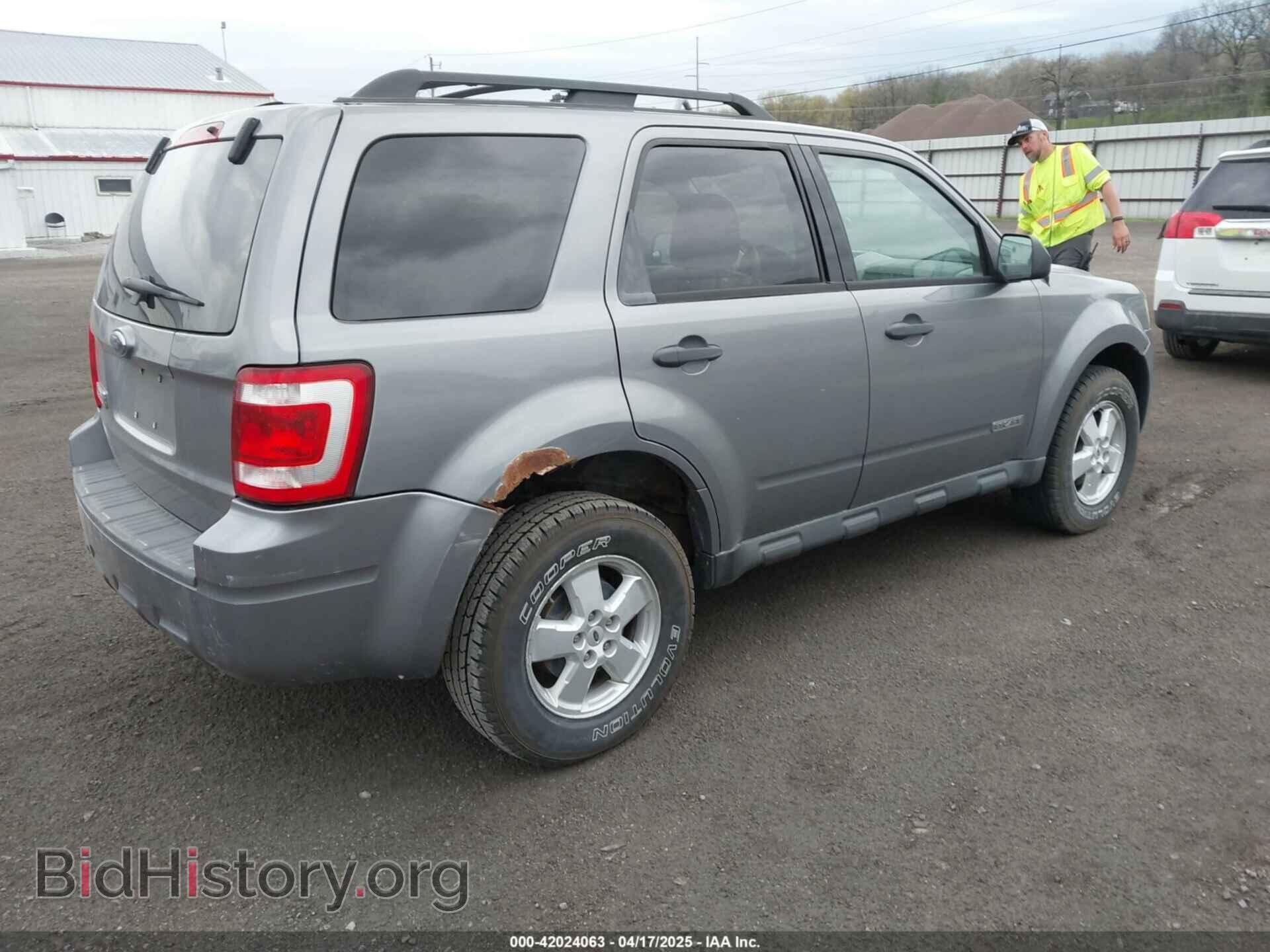 2008 FORD ESCAPE - VIN: 1FMCU03Z98KC39134 - Фото 4