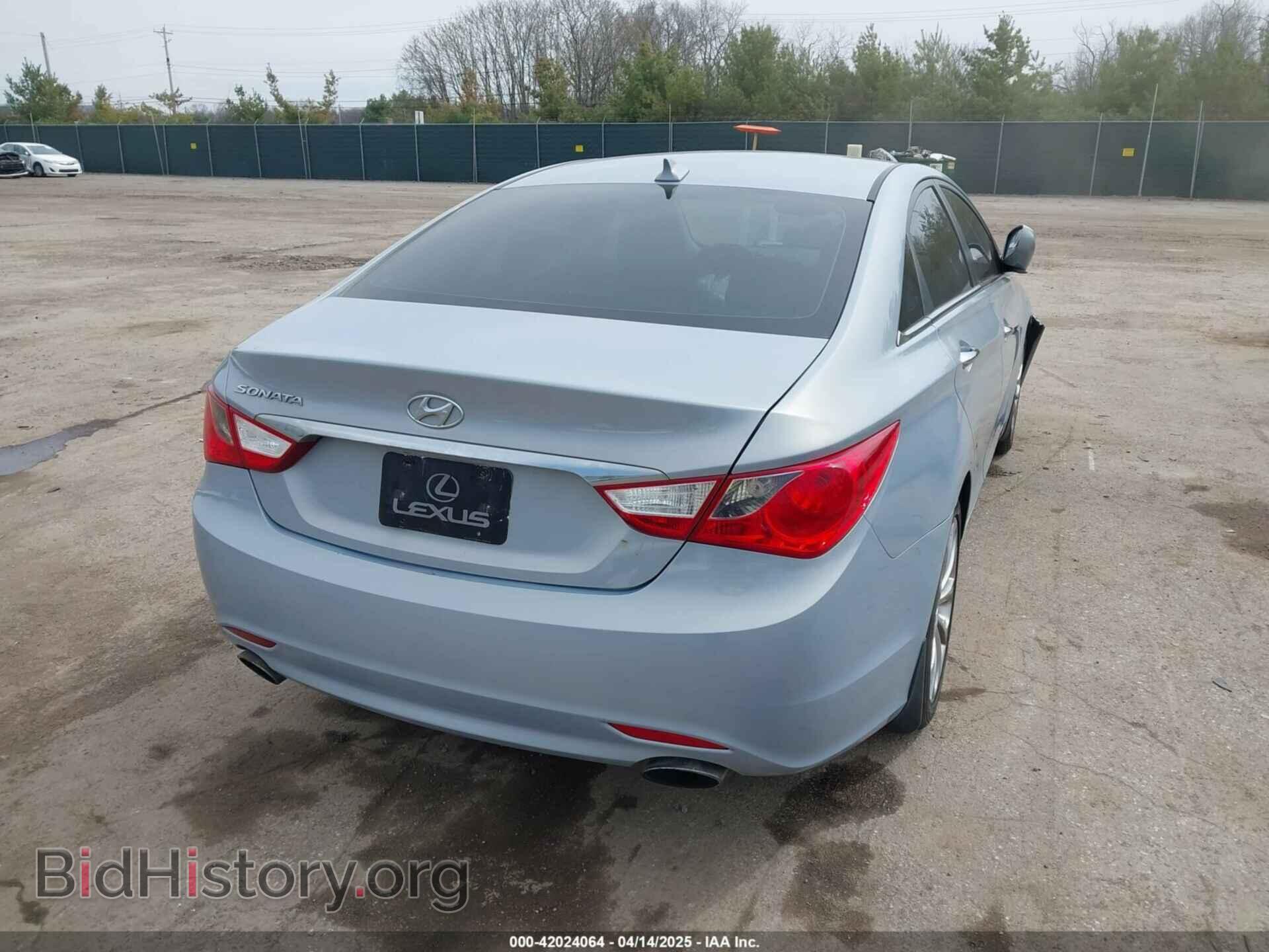 2012 HYUNDAI SONATA - VIN: 5NPEC4AC2CH333580 - Фото 4