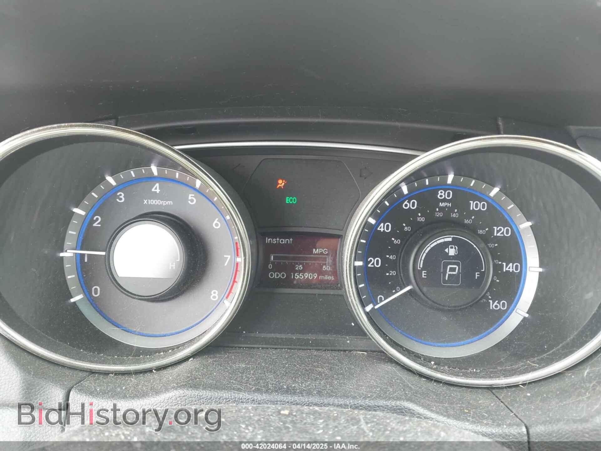 2012 HYUNDAI SONATA - VIN: 5NPEC4AC2CH333580 - Фото 7