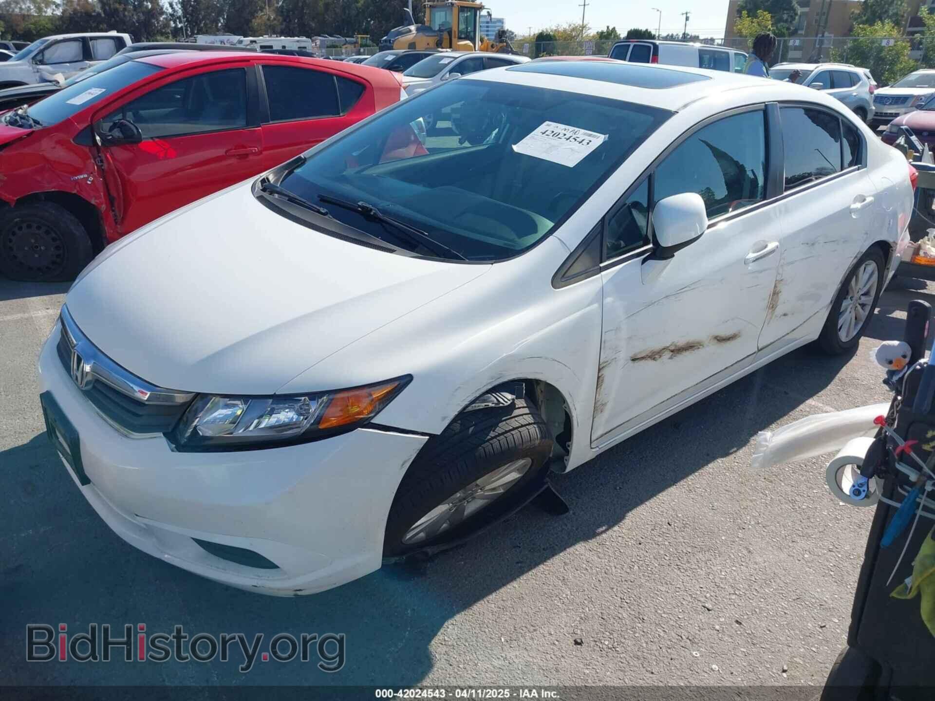 2012 HONDA CIVIC - VIN: 19XFB2F92CE381075 - Фото 6
