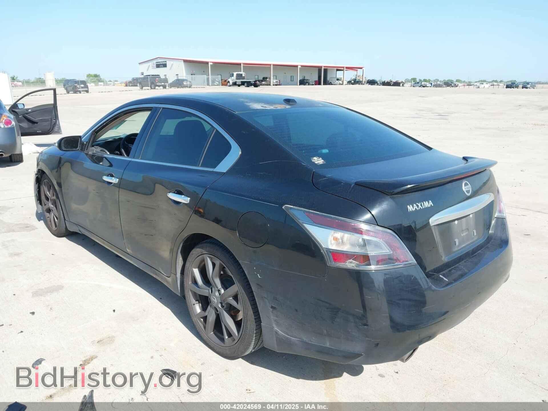 2014 NISSAN MAXIMA - VIN: 1N4AA5AP7EC466451 - Фото 3