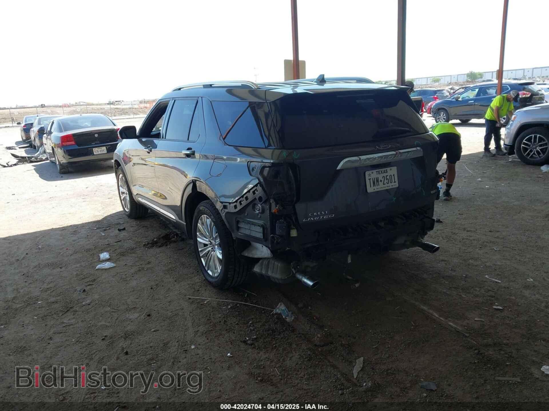 2020 FORD EXPLORER - VIN: 1FMSK8FH6LGA14202 - Фото 3