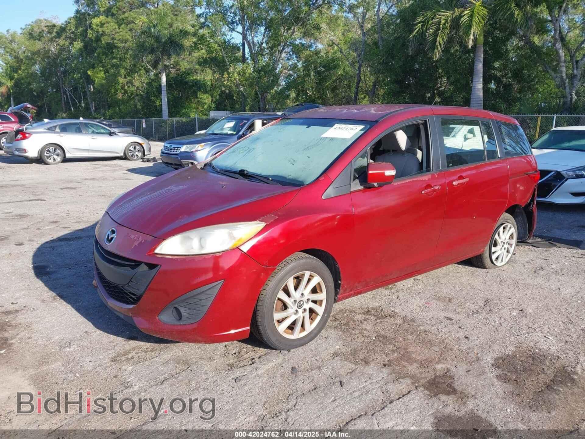 2014 MAZDA MAZDA5 - VIN: JM1CW2BLXE0163650 - Фото 2