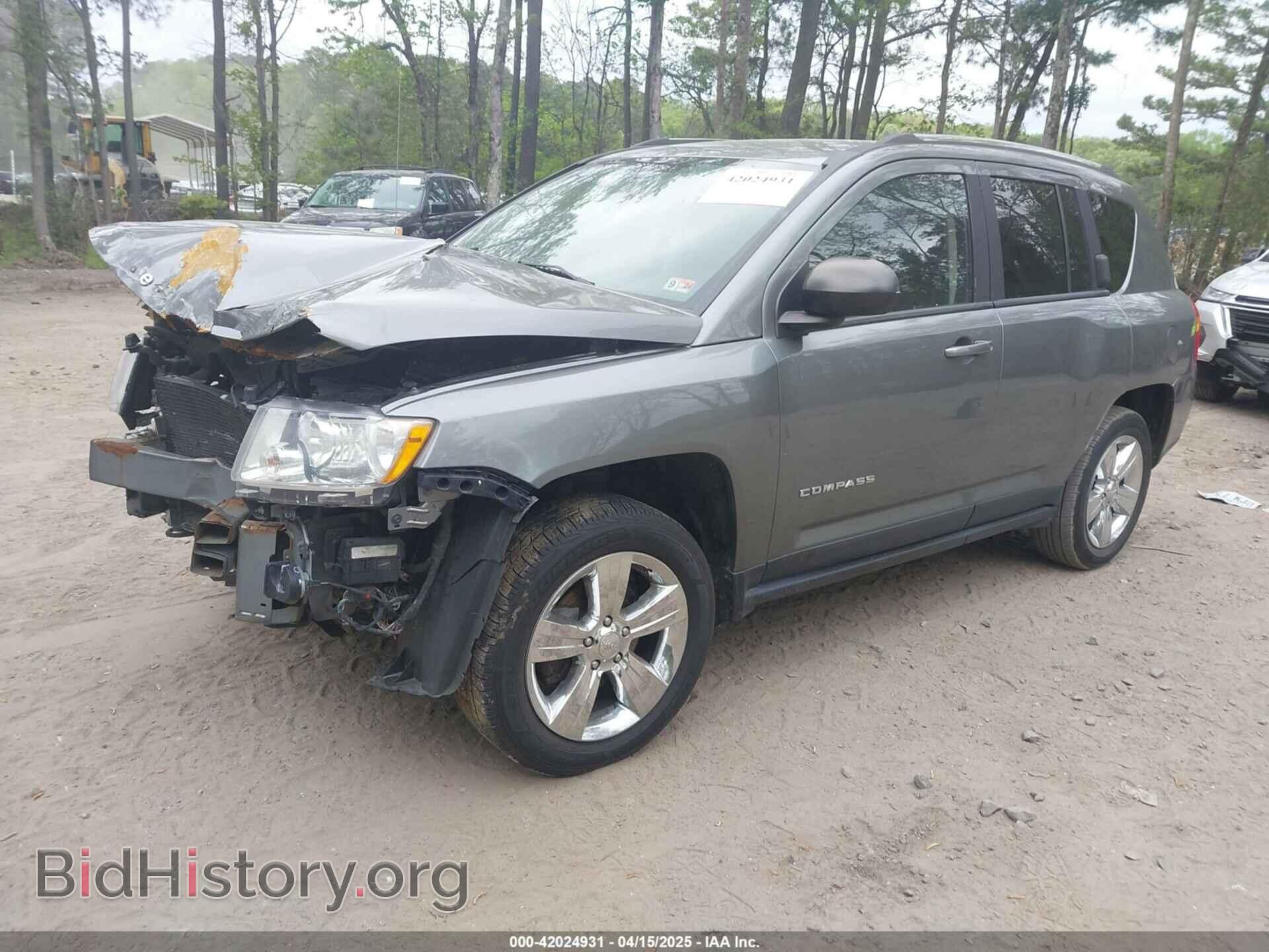 2012 JEEP COMPASS - VIN: 1C4NJCBB5CD662768 - Фото 2