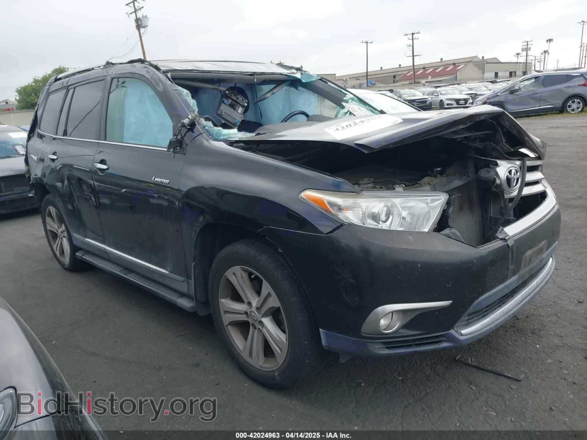 Фотография 5TDYK3EH2CS071201 - TOYOTA HIGHLANDER 2012