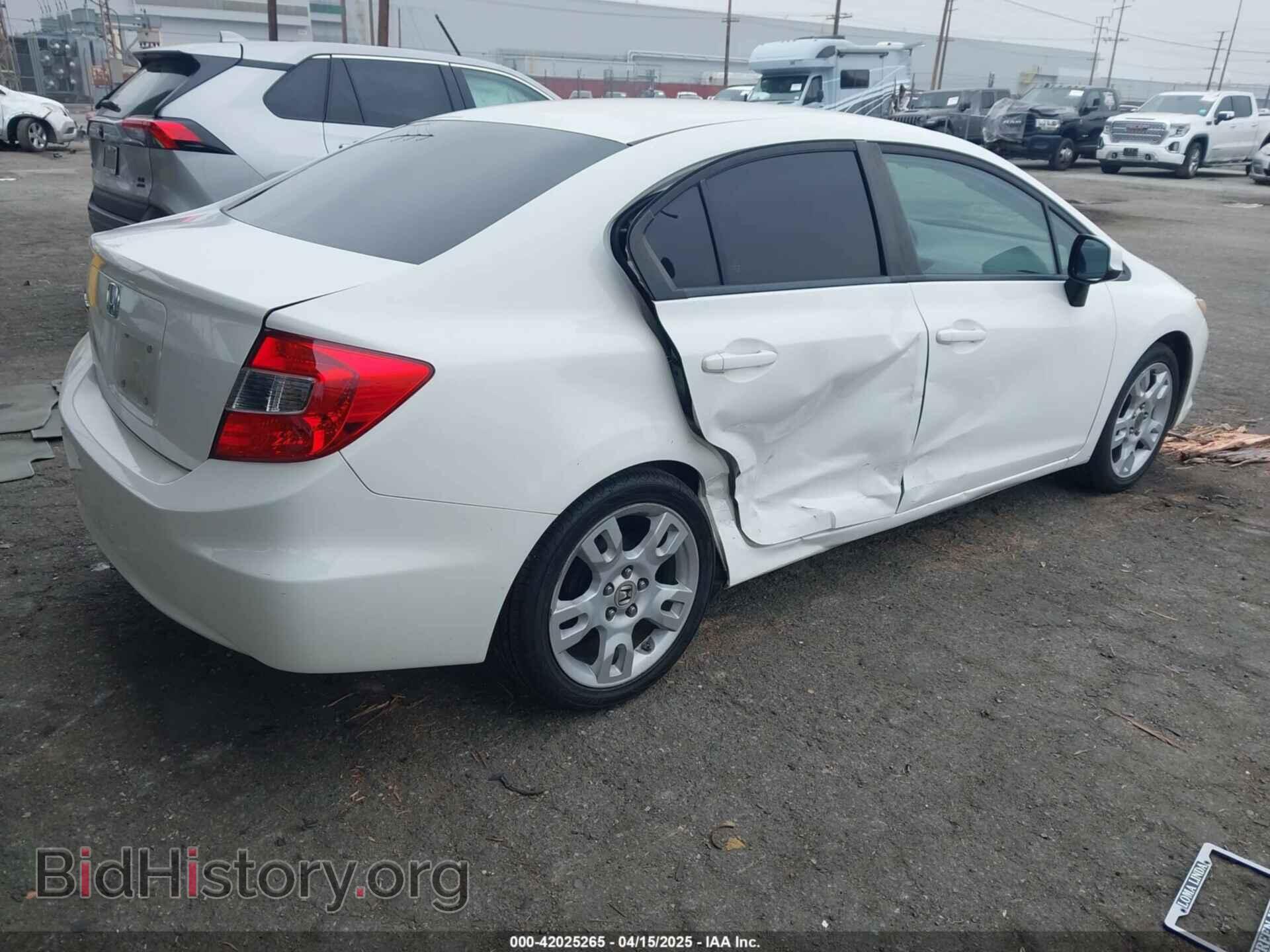 2012 HONDA CIVIC - VIN: 19XFB2F52CE310763 - Фото 4