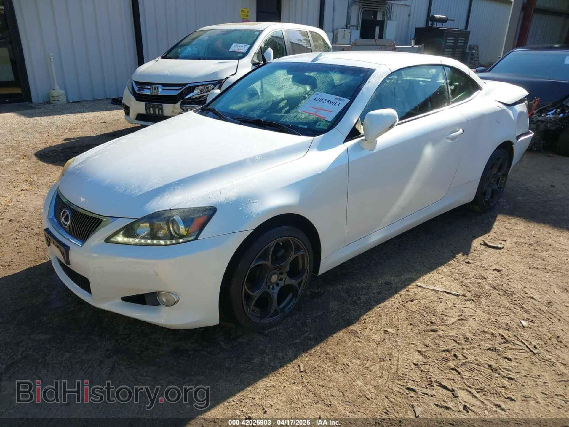 2012 LEXUS IS 250C - VIN: JTHFF2C20C2524497 - Photo 2