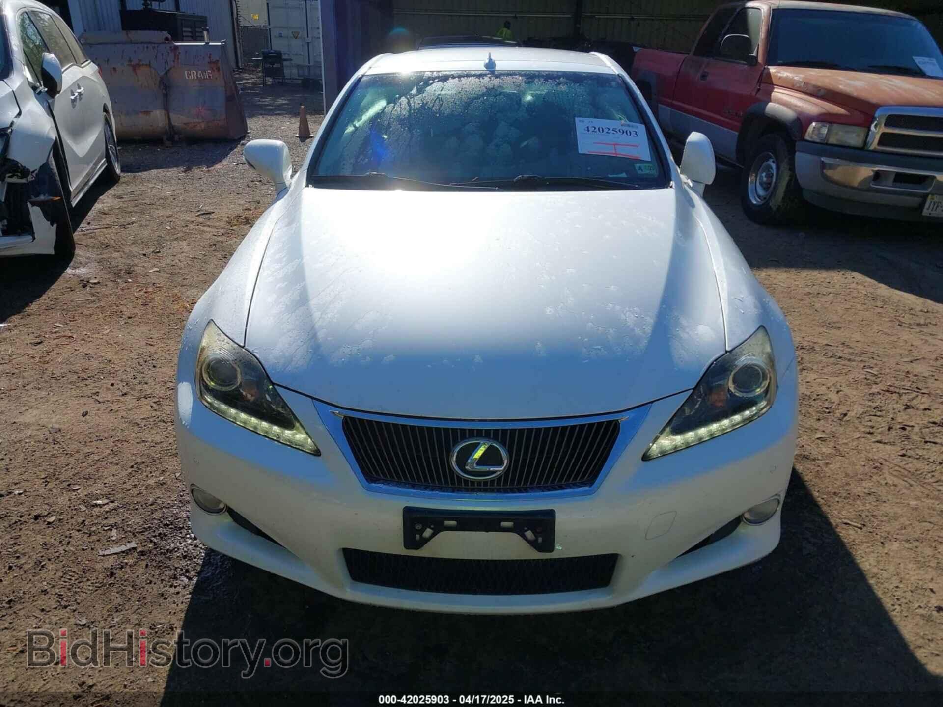 2012 LEXUS IS 250C - VIN: JTHFF2C20C2524497 - Photo 12