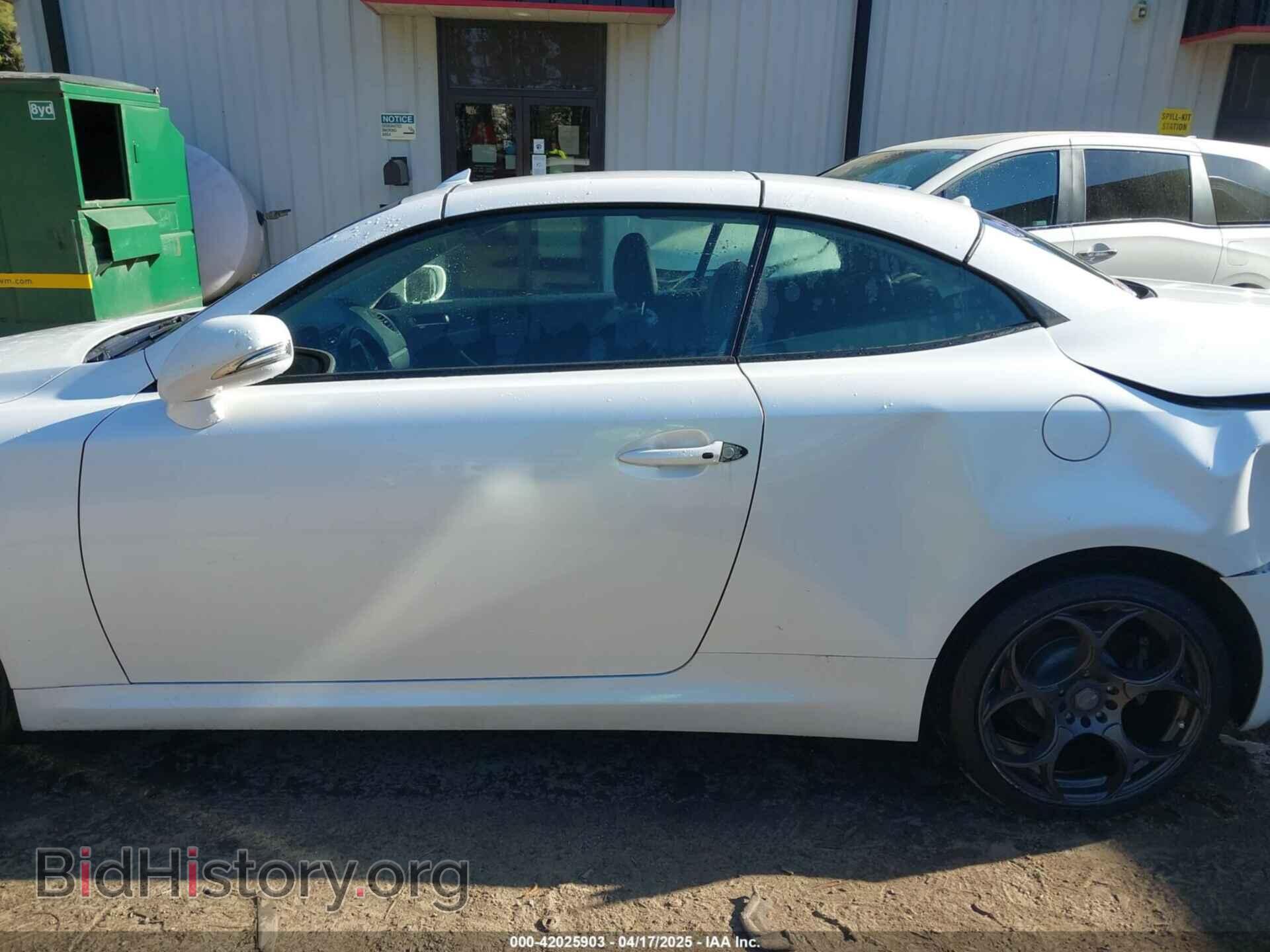 2012 LEXUS IS 250C - VIN: JTHFF2C20C2524497 - Photo 14