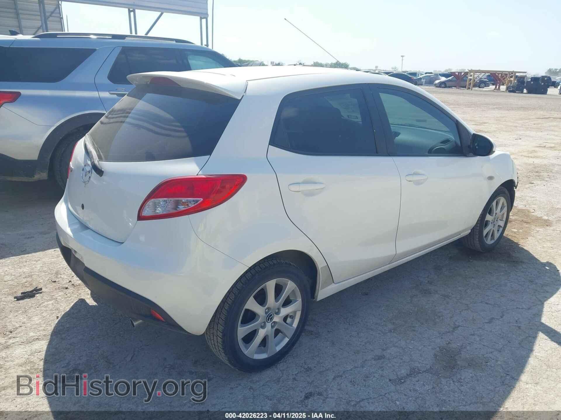 2014 MAZDA MAZDA2 - VIN: JM1DE1LY7E0176044 - Фото 4