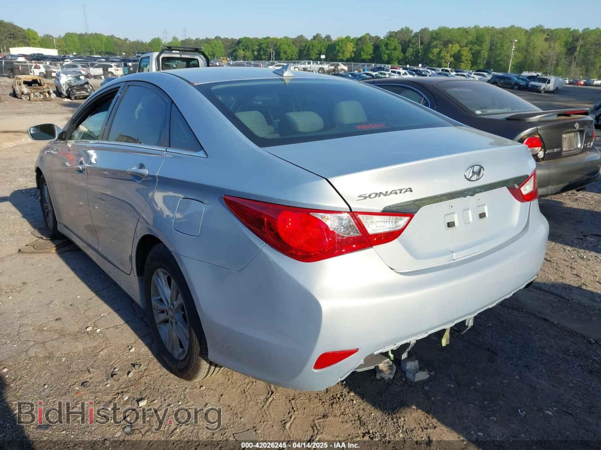 2014 HYUNDAI SONATA - VIN: 5NPEB4AC1EH856255 - Фото 3