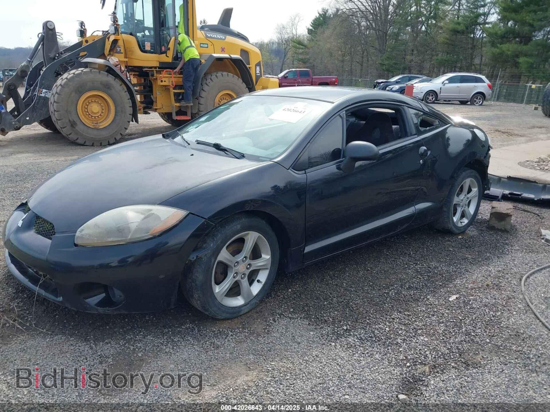 2007 MITSUBISHI ECLIPSE - VIN: 4A3AK24F47E065338 - Фото 2