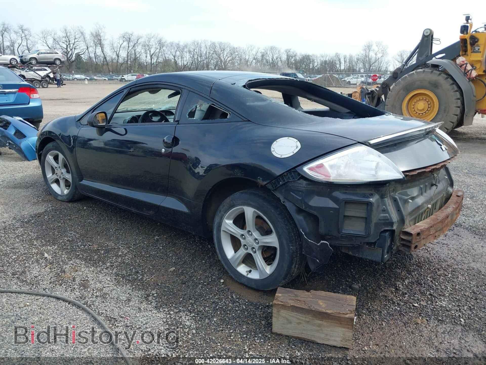 2007 MITSUBISHI ECLIPSE - VIN: 4A3AK24F47E065338 - Фото 3