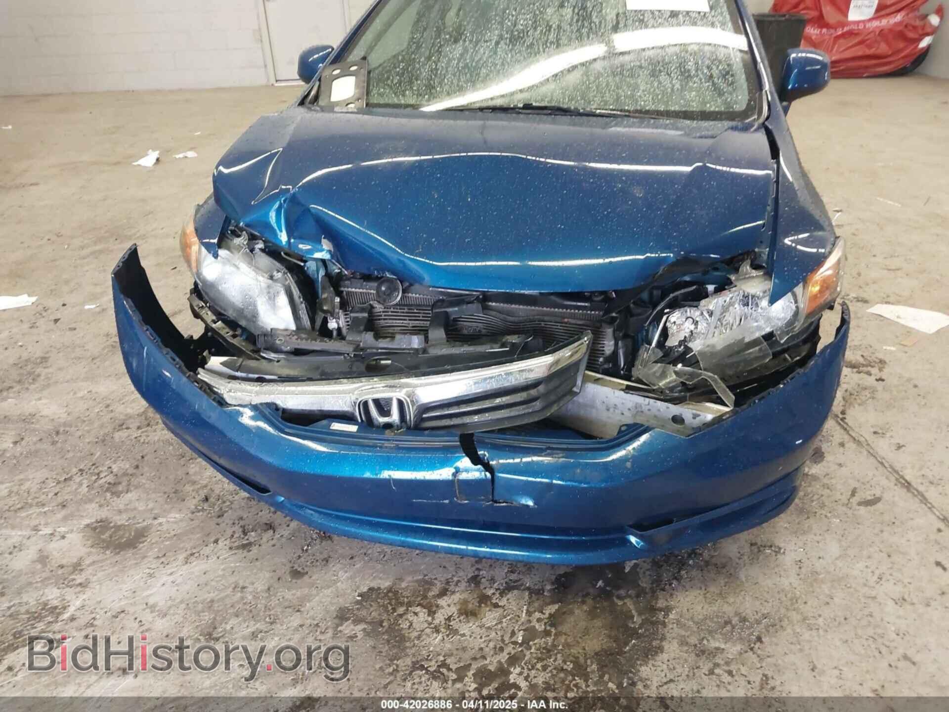 2012 HONDA CIVIC - VIN: 2HGFB2F83CH557418 - Фото 6