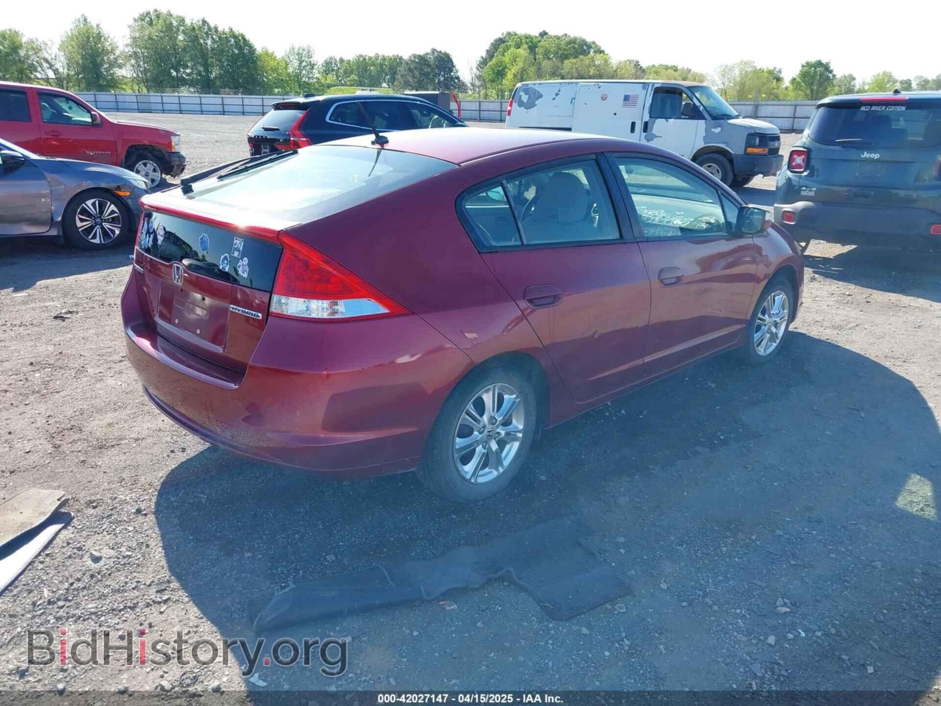 2010 HONDA INSIGHT - VIN: JHMZE2H75AS033702 - Фото 4