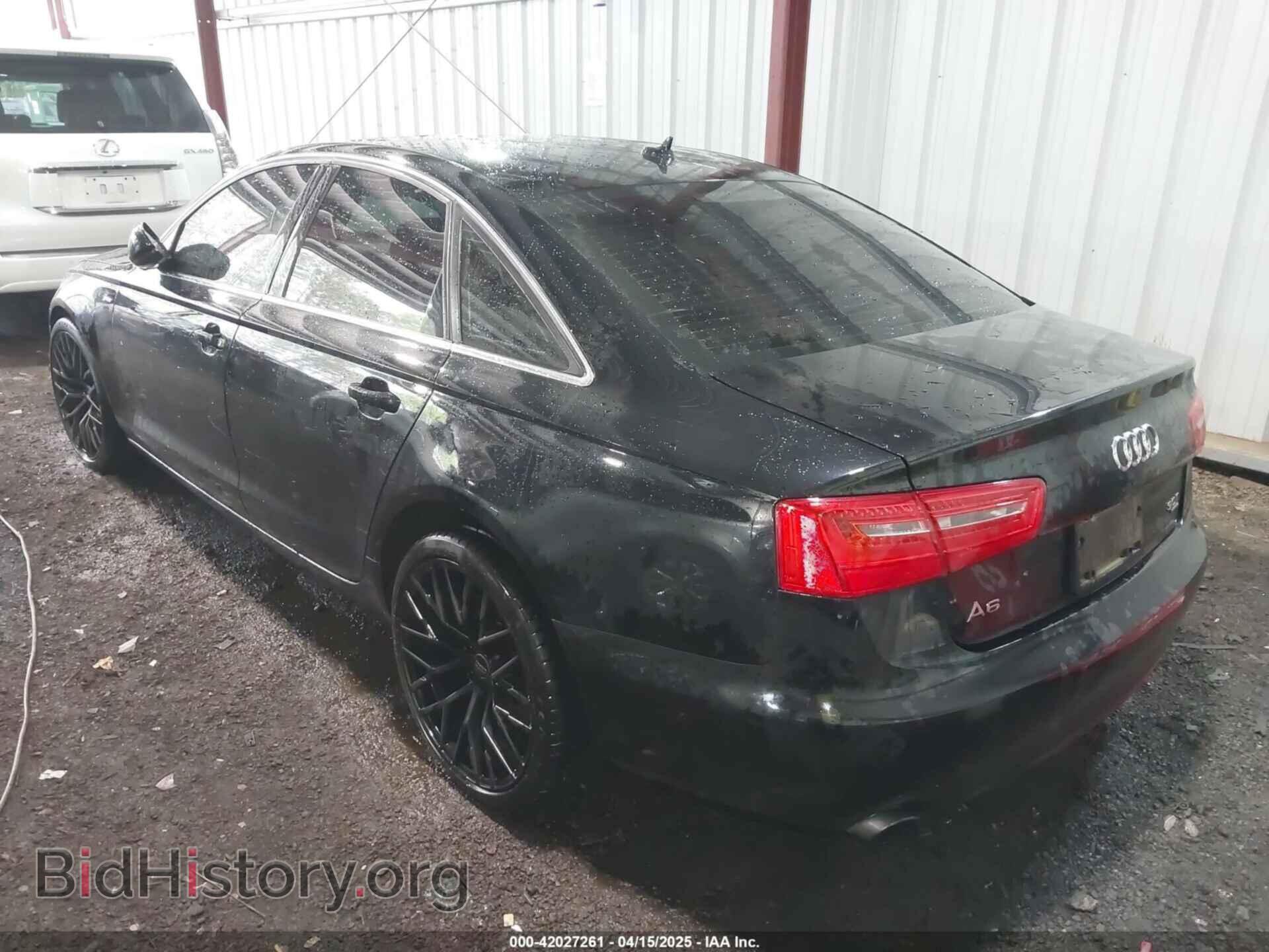 2012 AUDI A6 - VIN: WAUBGAFC1CN025117 - Фото 3