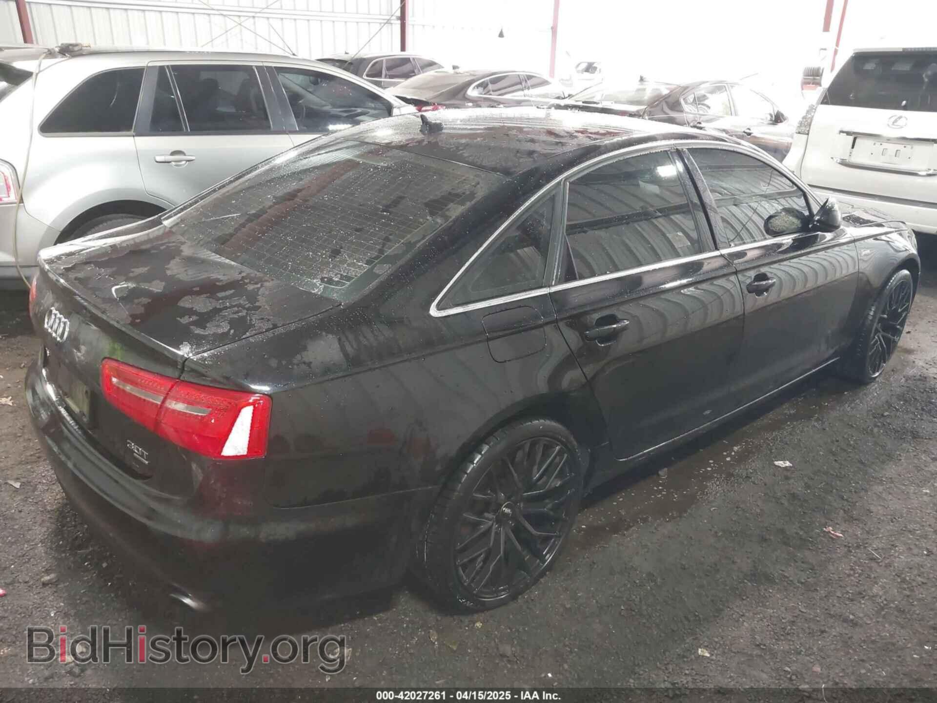 2012 AUDI A6 - VIN: WAUBGAFC1CN025117 - Фото 4