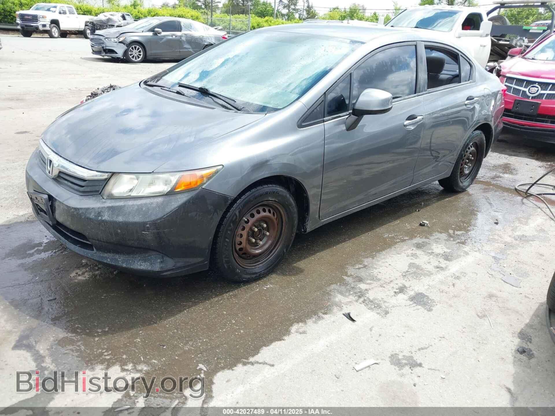 2012 HONDA CIVIC - VIN: 19XFB2F56CE045295 - Фото 2
