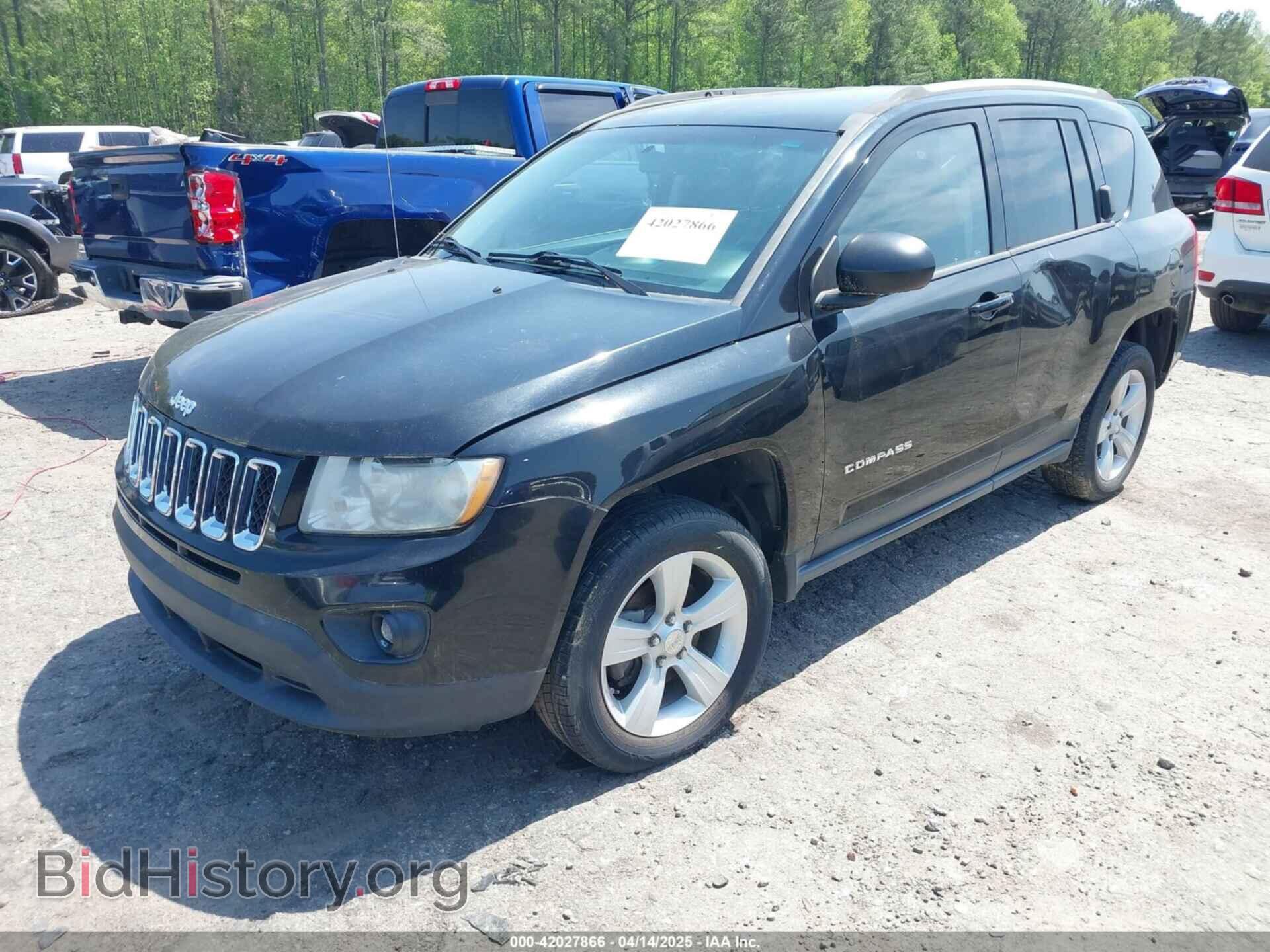 2013 JEEP COMPASS - VIN: 1C4NJCBB6DD102369 - Фото 2