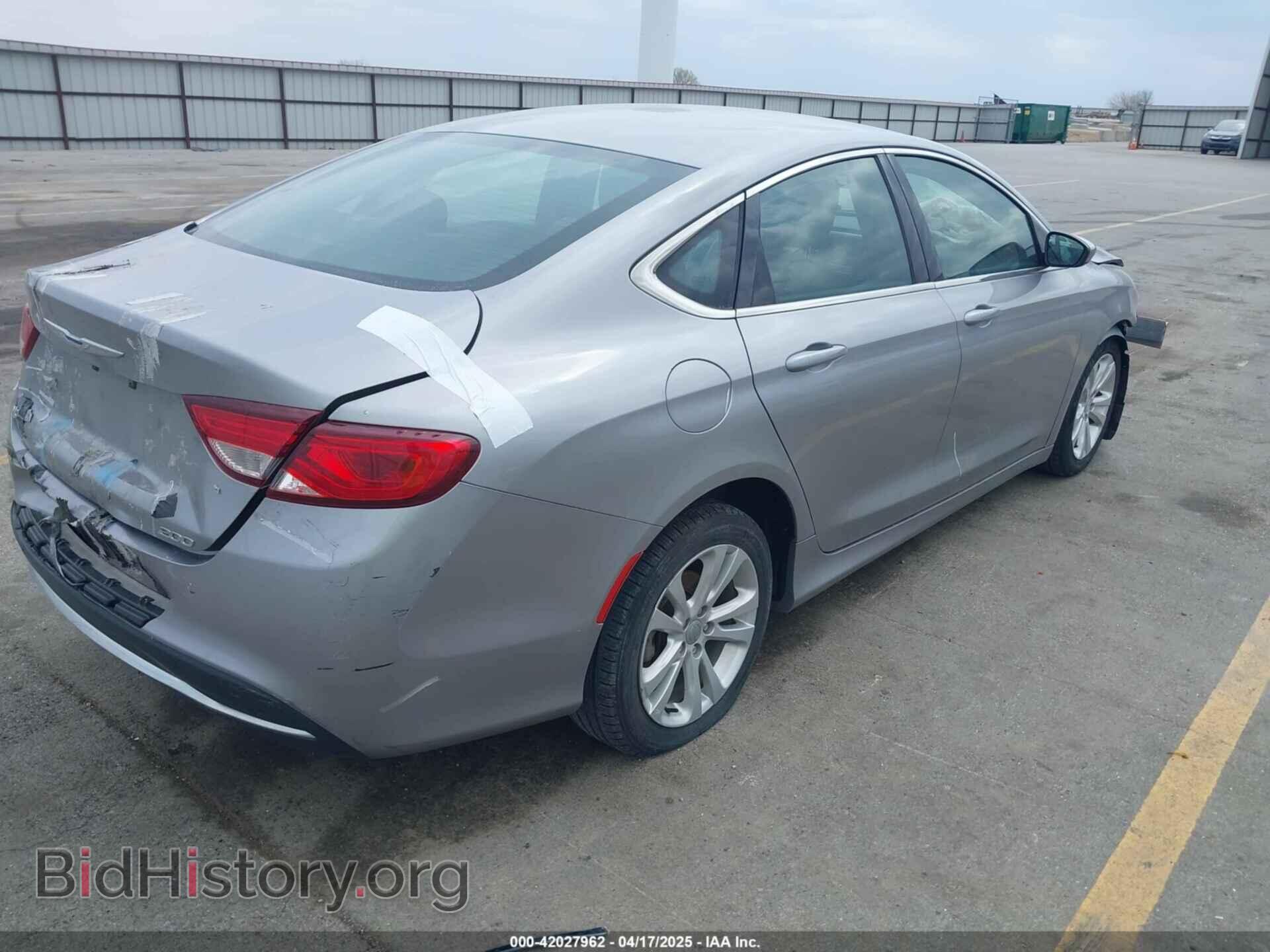 2015 CHRYSLER 200 - VIN: 1C3CCCAB8FN574495 - Фото 4