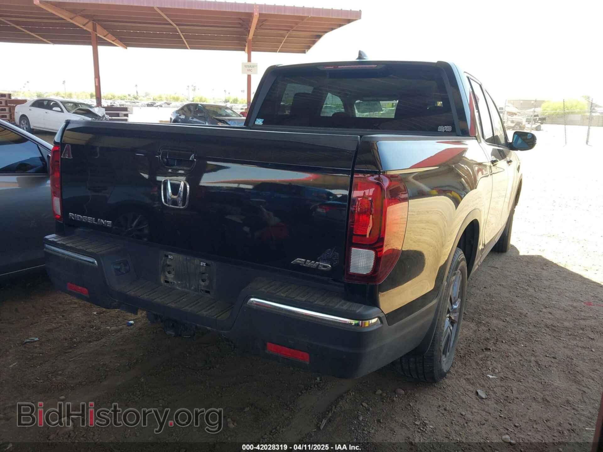 2020 HONDA RIDGELINE - VIN: 5FPYK3F17LB030723 - Фото 4