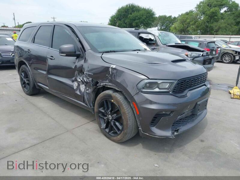 2021 Dodge DURANGO R/T AWD (VIN 1C4SDJCT1MC820407) — фото 1 из 22, IAAI, повреждение: правый бок