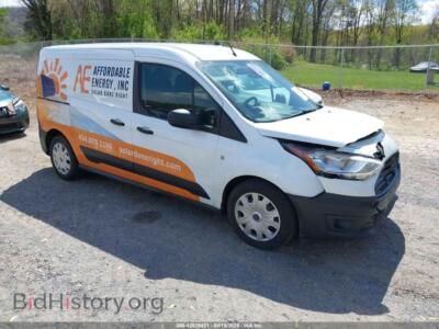 2019 Ford TRANSIT CONNECT XL, white — VIN NM0LS7E28K1404247, IAAI