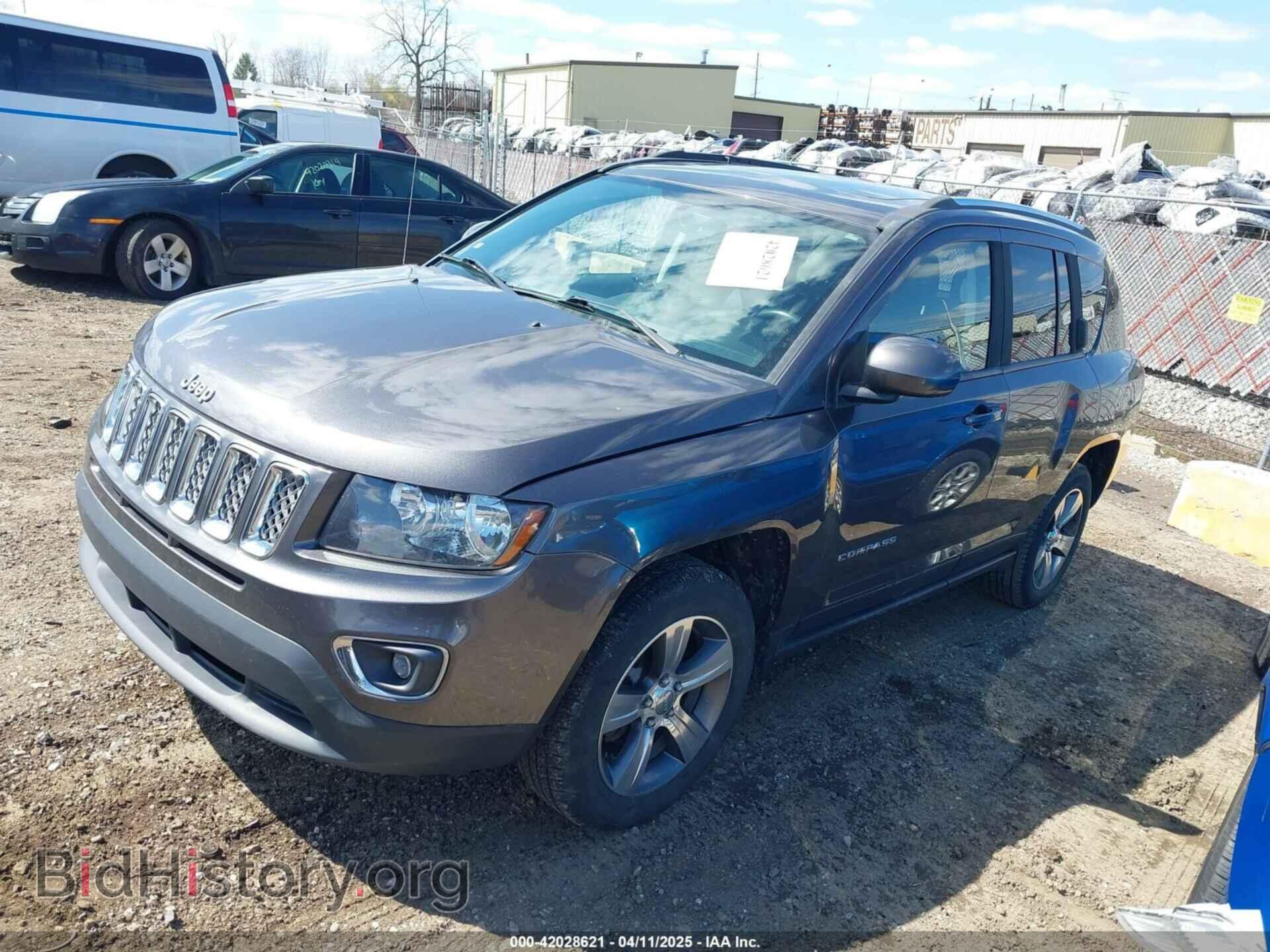 2016 JEEP COMPASS - VIN: 1C4NJCEA3GD760934 - Фото 2