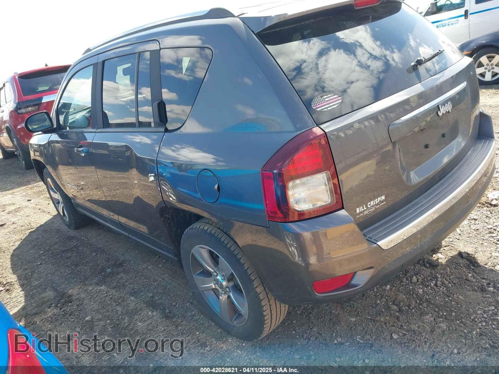 2016 JEEP COMPASS - VIN: 1C4NJCEA3GD760934 - Фото 3
