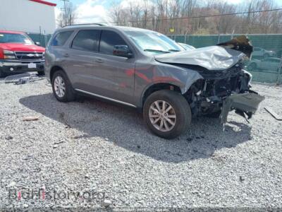 2024 Dodge DURANGO SXT AWD, серый — VIN 1C4RDJAG4RC173545, IAAI