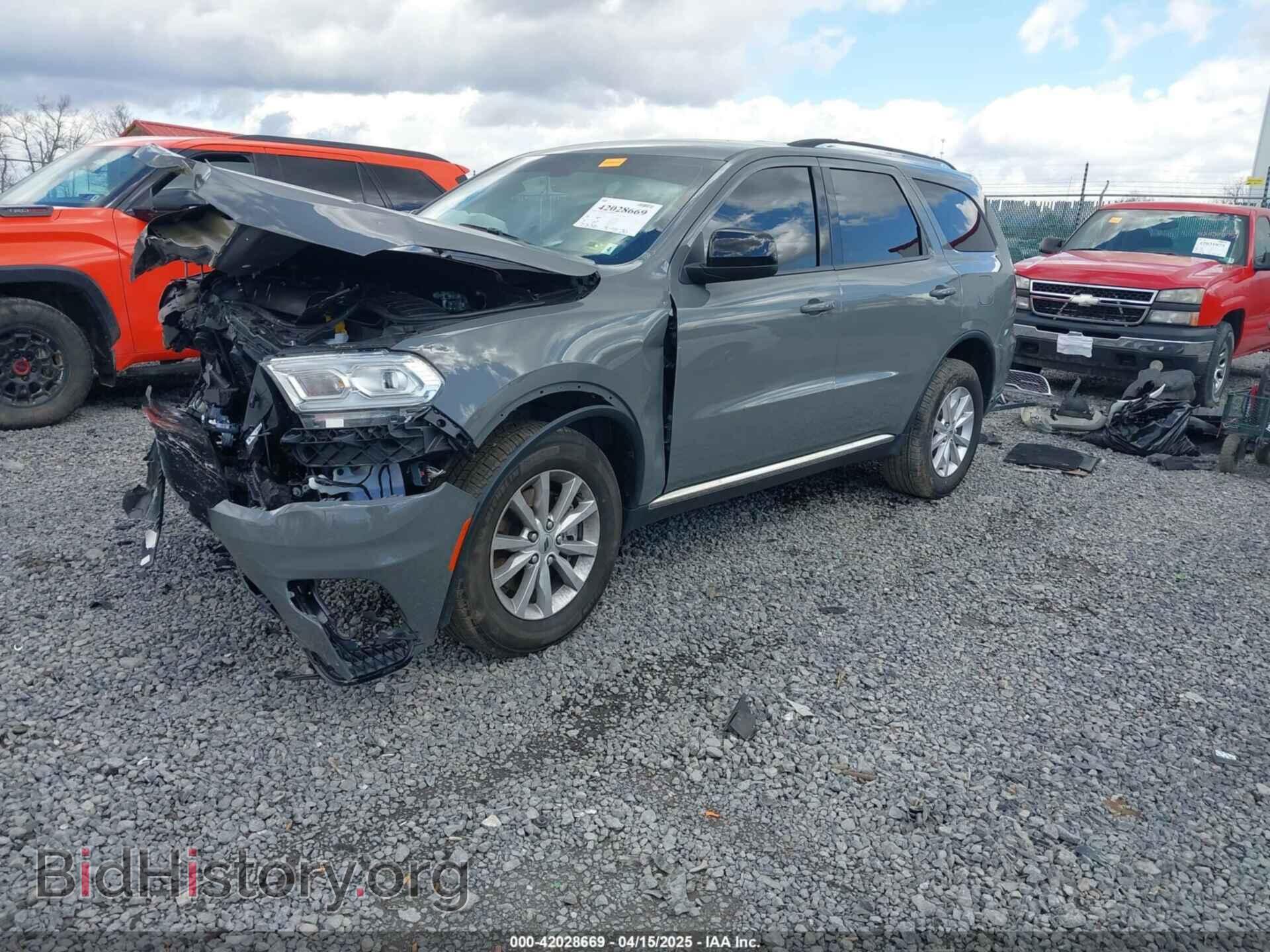 2024 DODGE DURANGO - VIN: 1C4RDJAG4RC173545 - Фото 2