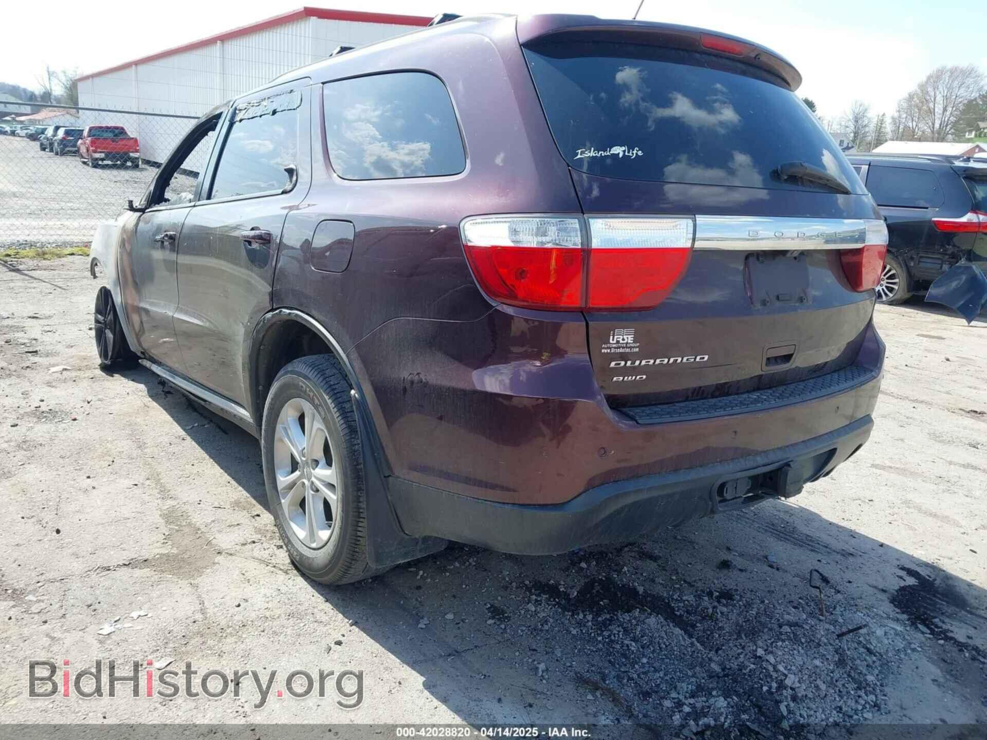 2012 DODGE DURANGO - VIN: 1C4RDJAGXCC336349 - Photo 3