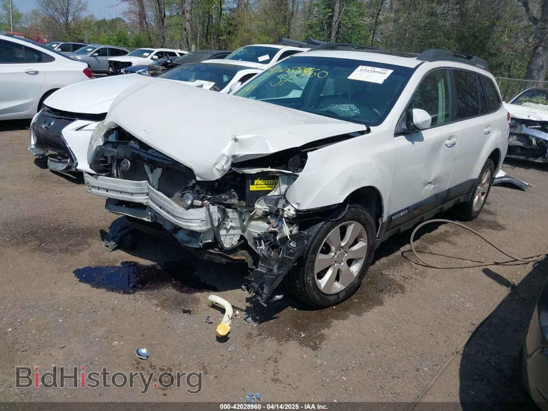 2011 SUBARU OUTBACK - VIN: 4S4BRDKCXB2391027 - Фото 2