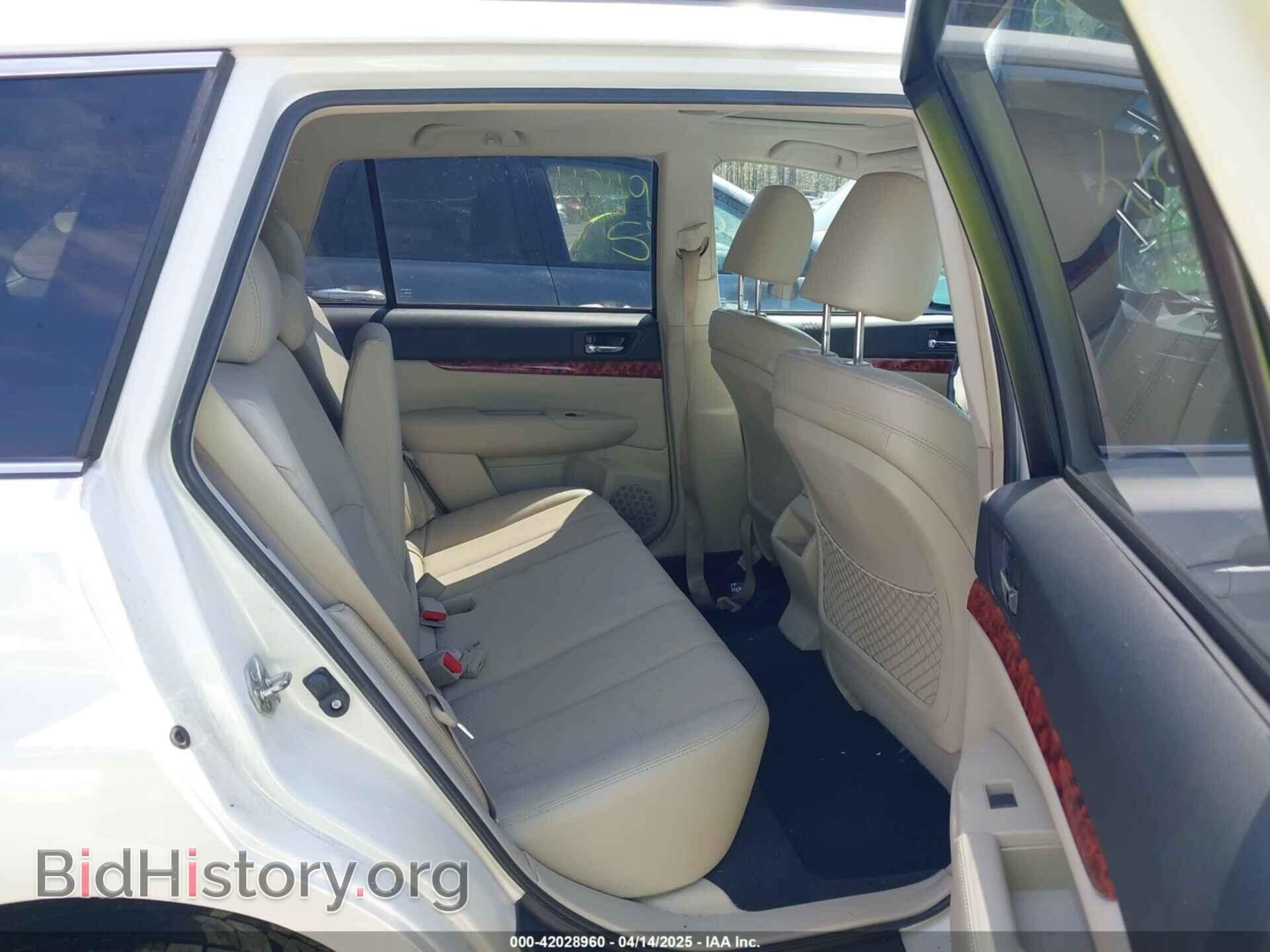 2011 SUBARU OUTBACK - VIN: 4S4BRDKCXB2391027 - Фото 8