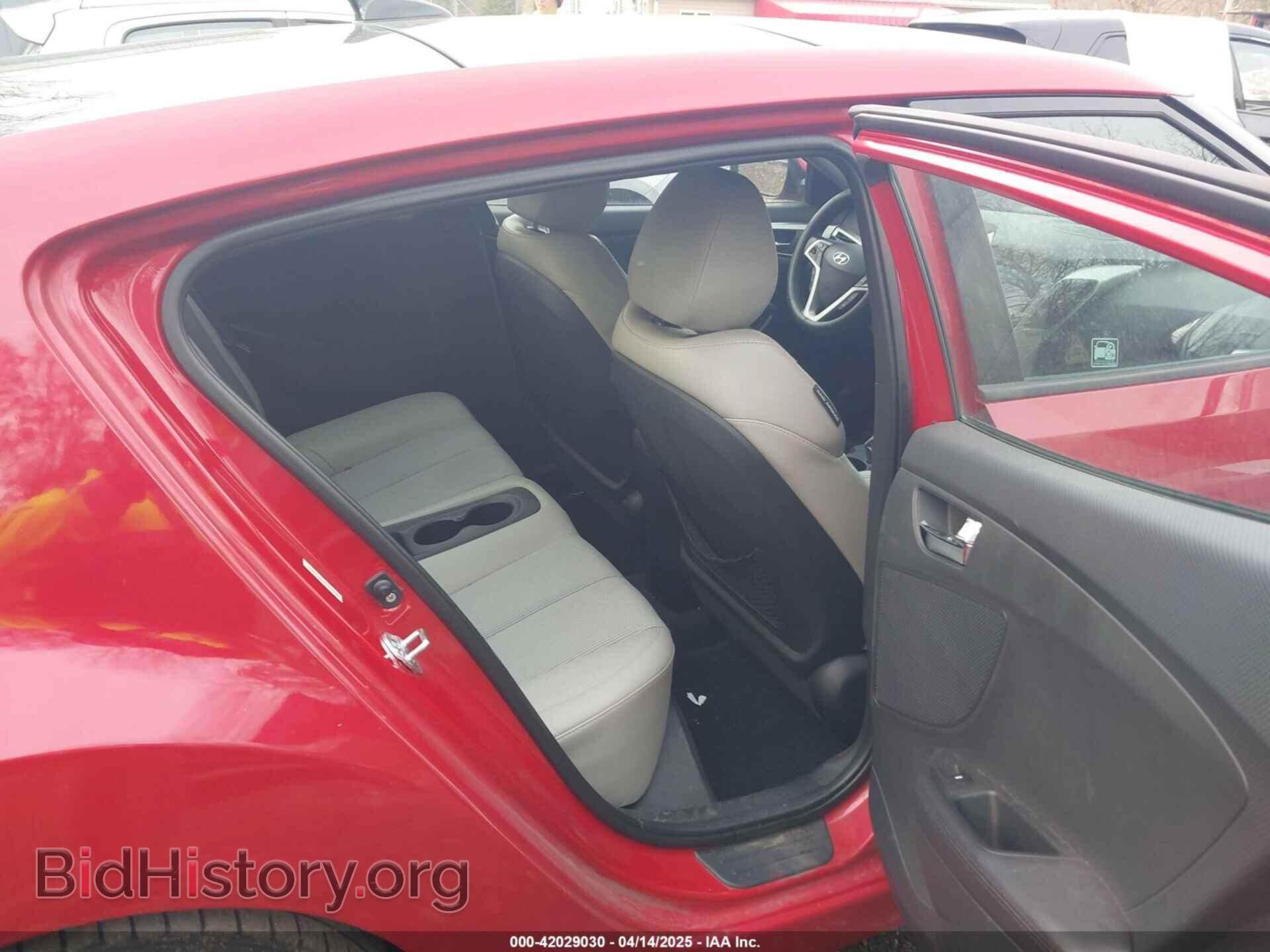 2012 HYUNDAI VELOSTER - VIN: KMHTC6AD4CU072868 - Фото 8