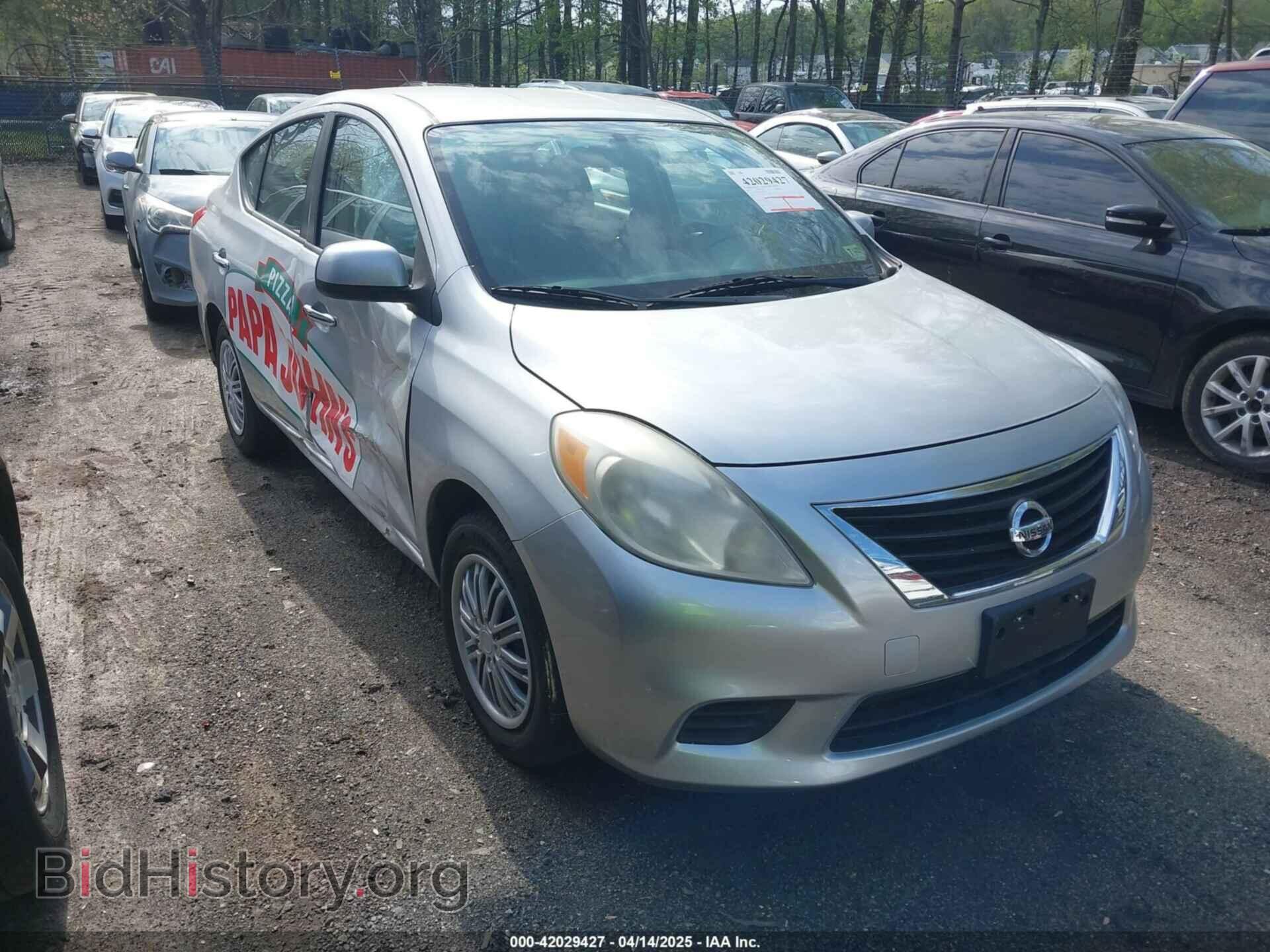 Фотография 3N1CN7AP3CL881287 - NISSAN VERSA 2012