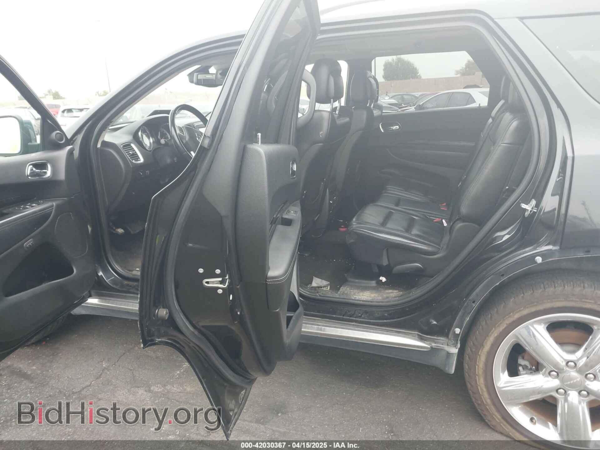 2012 DODGE DURANGO - VIN: 1C4SDJET0CC322954 - Photo 8