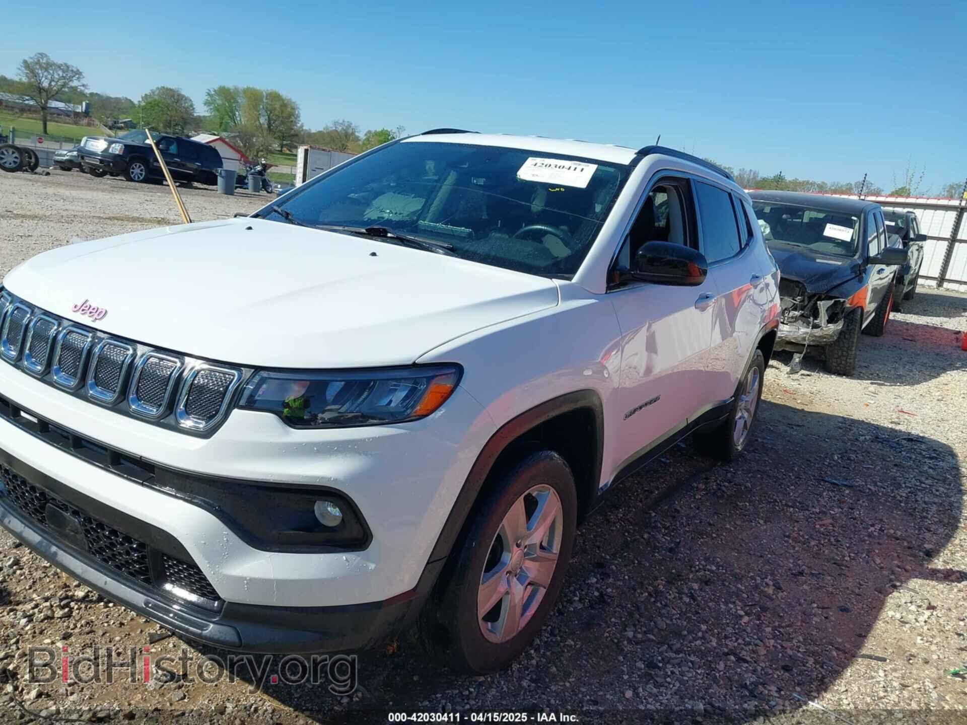 2022 JEEP COMPASS - VIN: 3C4NJDBB2NT236443 - Фото 2