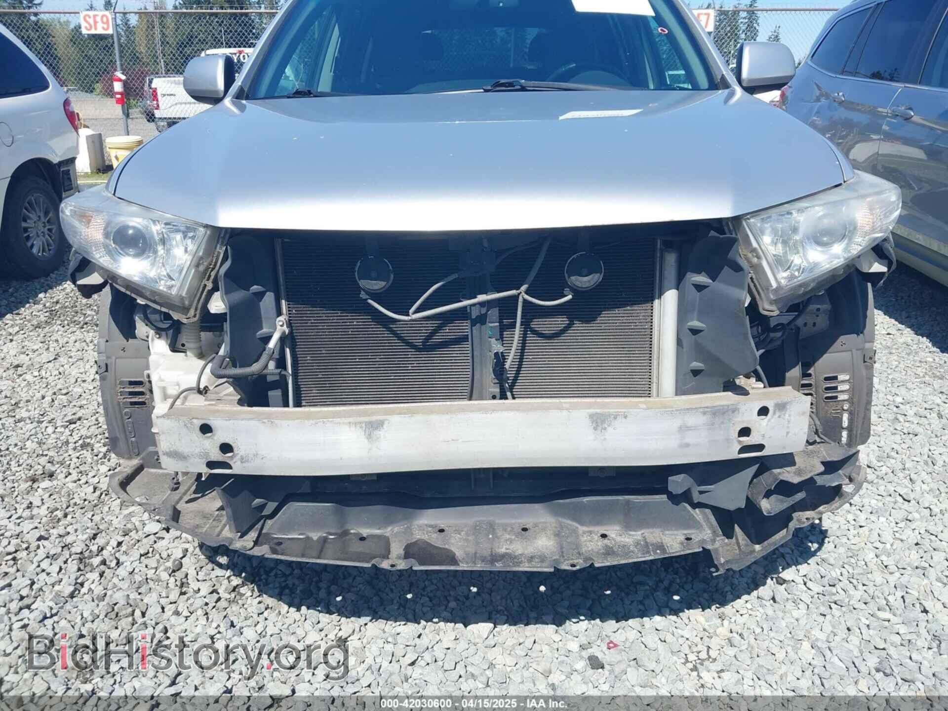 2012 TOYOTA HIGHLANDER - VIN: 5TDBK3EH8CS100125 - Фото 6