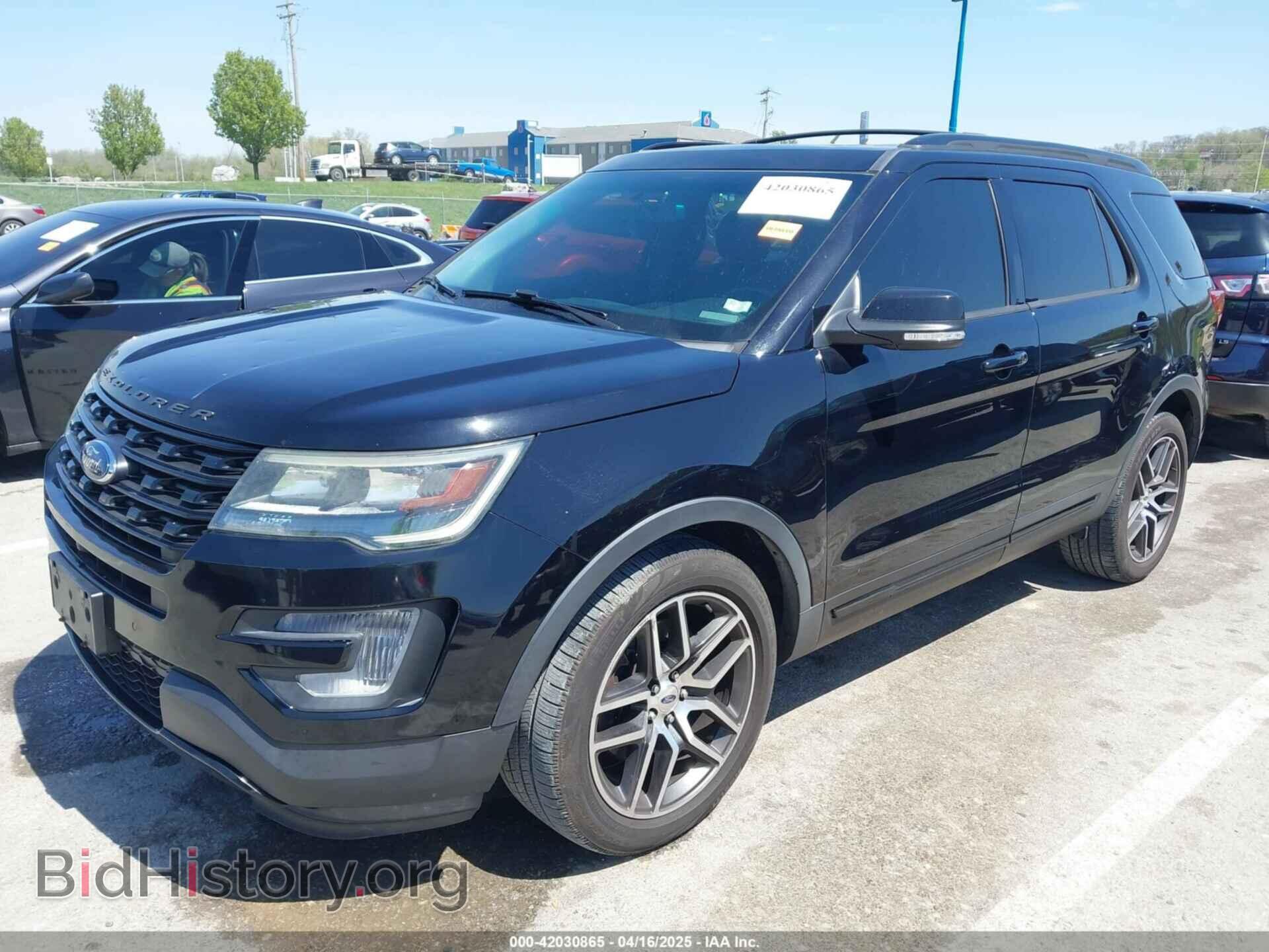 2016 FORD EXPLORER - VIN: 1FM5K8GT6GGC84407 - Фото 2