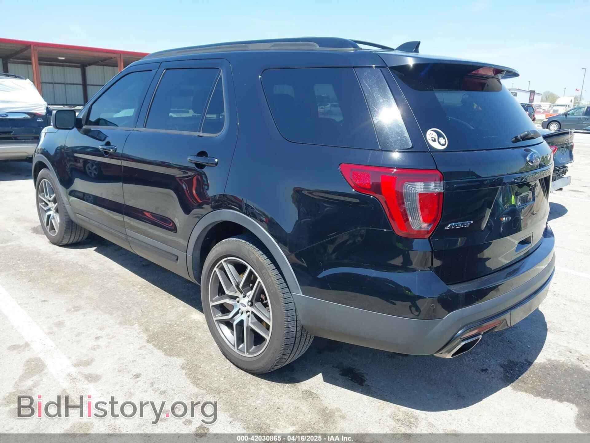2016 FORD EXPLORER - VIN: 1FM5K8GT6GGC84407 - Фото 3