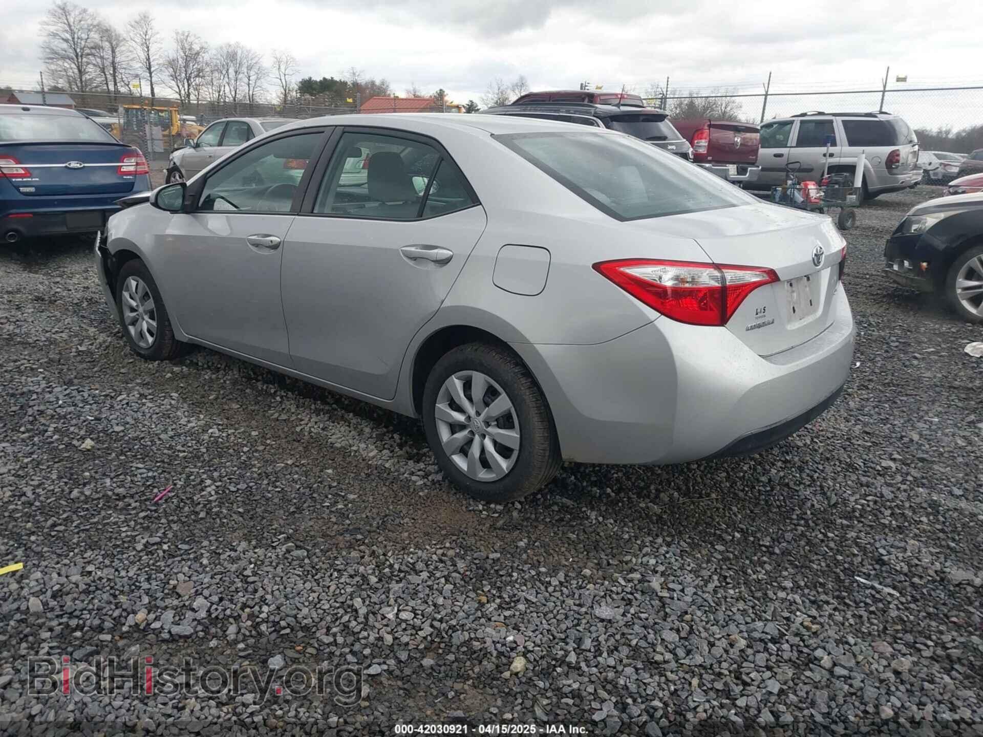2015 TOYOTA COROLLA - VIN: 2T1BURHE2FC261002 - Фото 3