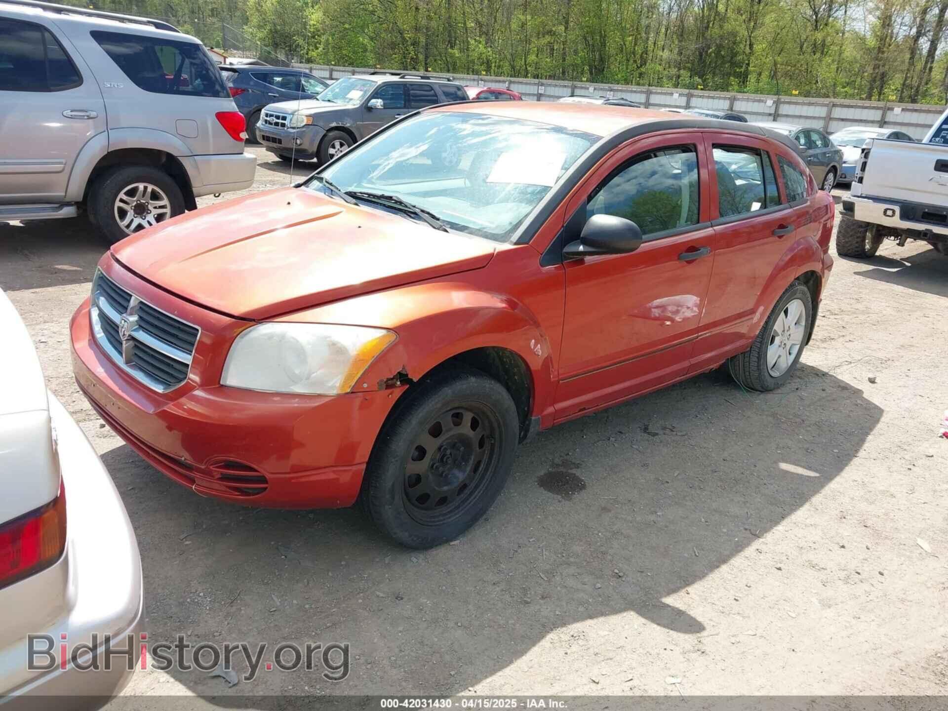 2007 DODGE CALIBER - VIN: 1B3HB48B17D162394 - Фото 2