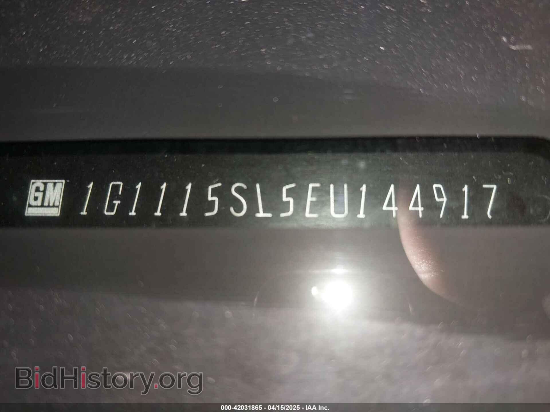 2014 CHEVROLET IMPALA - VIN: 1G1115SL5EU144917 - Фото 9