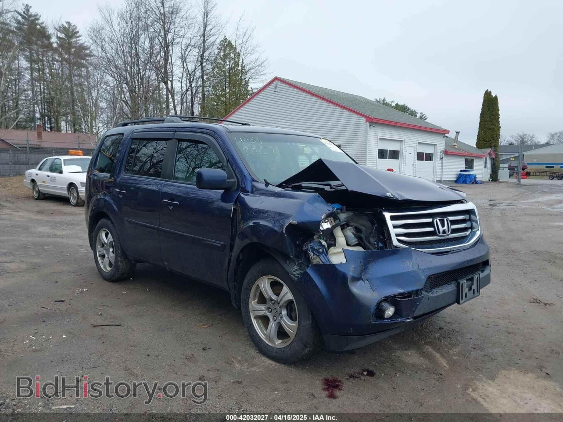 Фотография 5FNYF4H54DB060055 - HONDA PILOT 2013