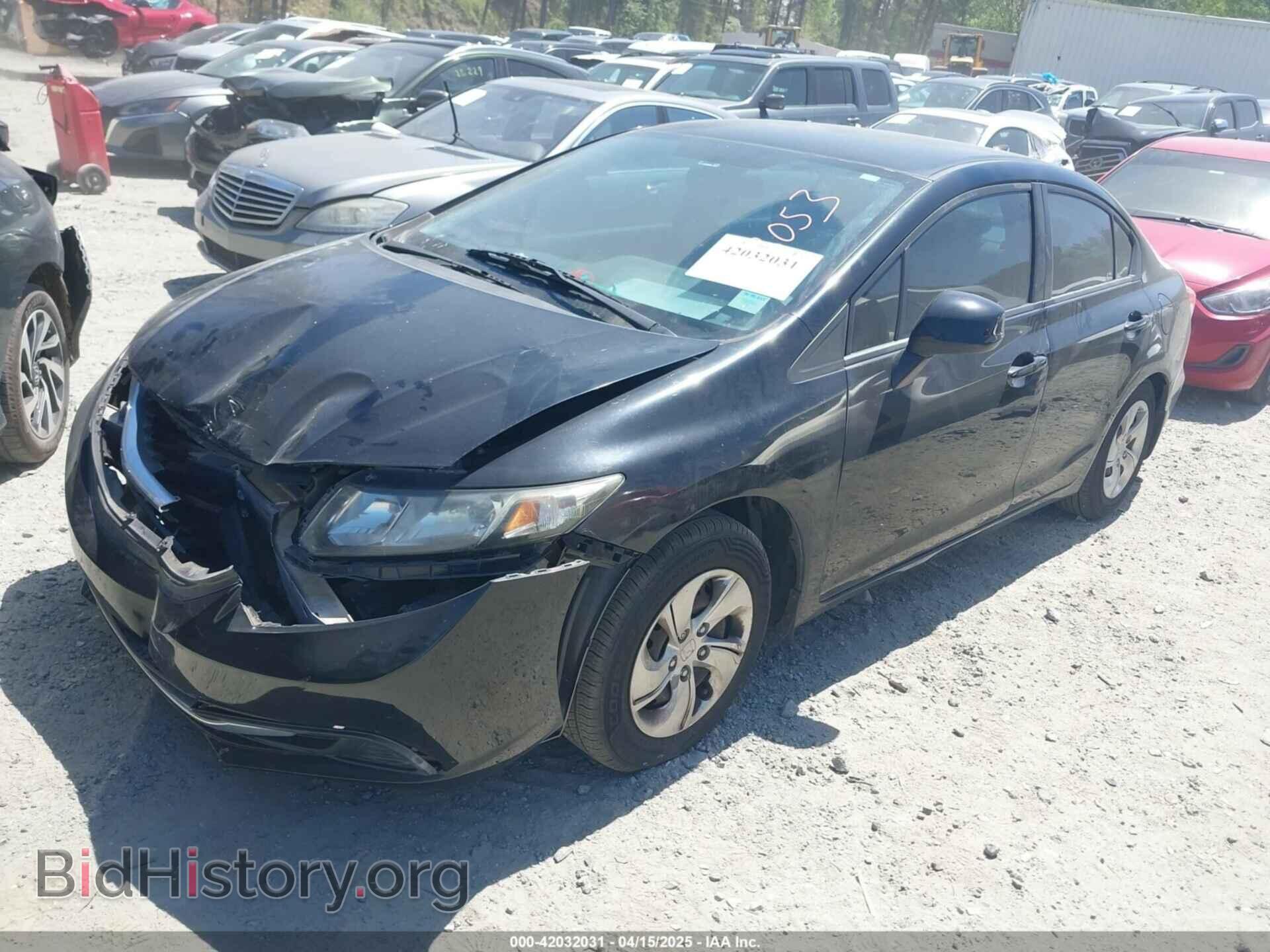 2013 HONDA CIVIC - VIN: 19XFB2F53DE098053 - Фото 2