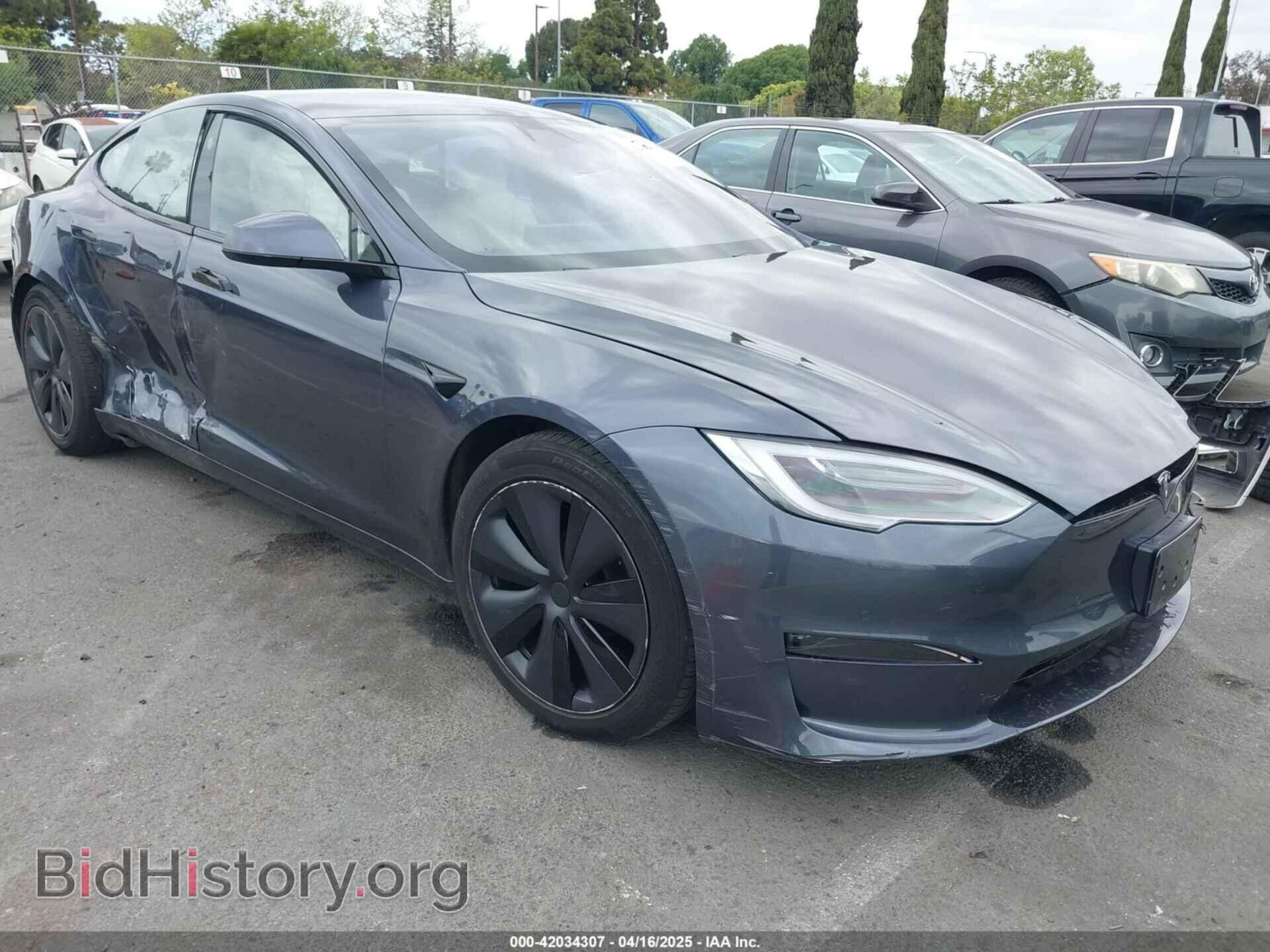 Photo 5YJSA1E57MF441387 - TESLA MODEL S 2021