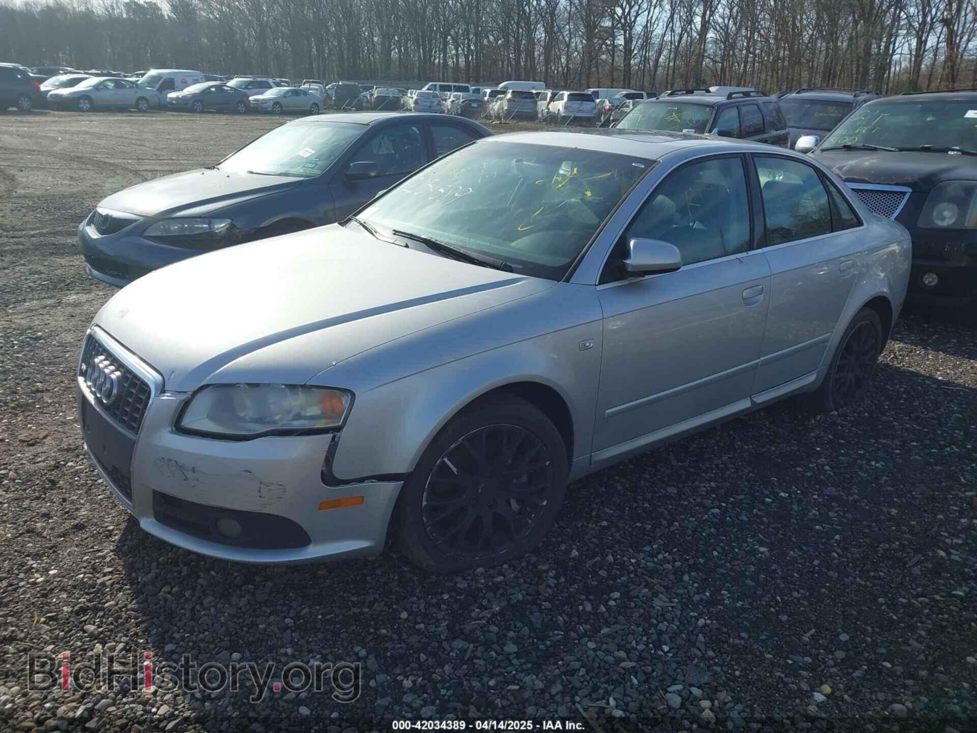 2008 AUDI A4 - VIN: WAUDF78E18A151411 - Фото 2