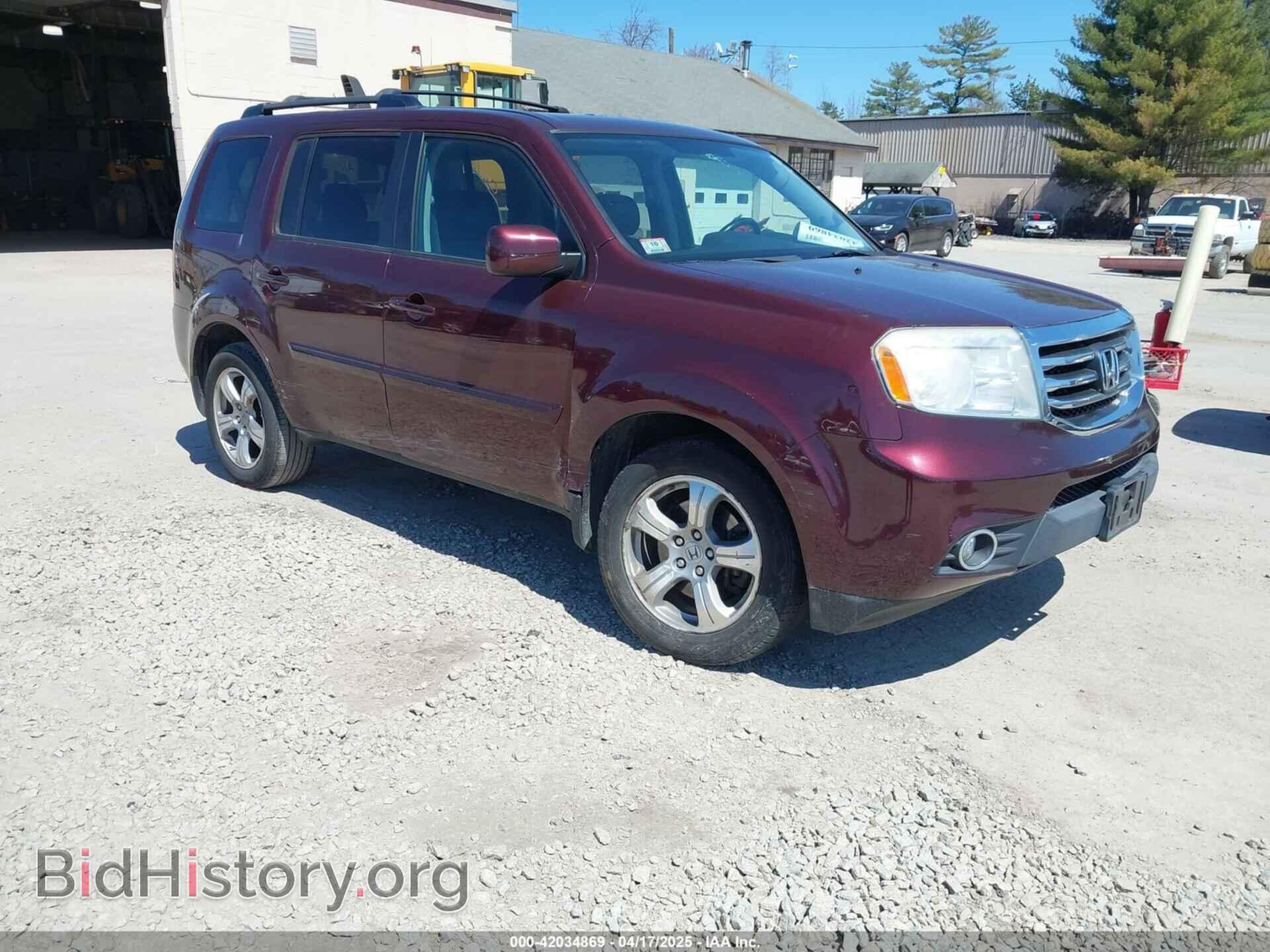Photo 5FNYF4H51EB014877 - HONDA PILOT 2014