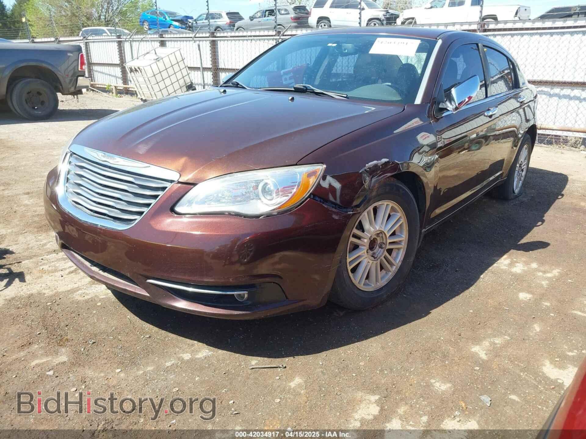 2012 CHRYSLER 200 - VIN: 1C3CCBCG8CN184527 - Фото 2